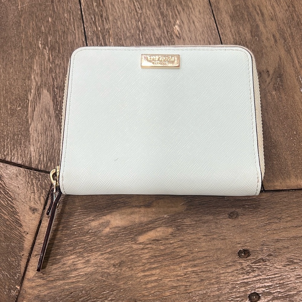 Kate Spade Aqua Zip over Wallet